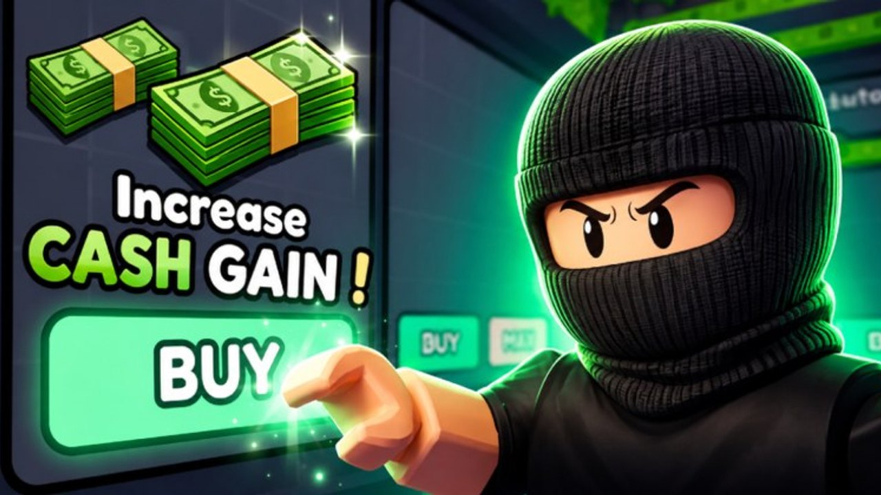 Printer Incremental upgrade UI showing Increase Cash Gain with Buy and Max buttons